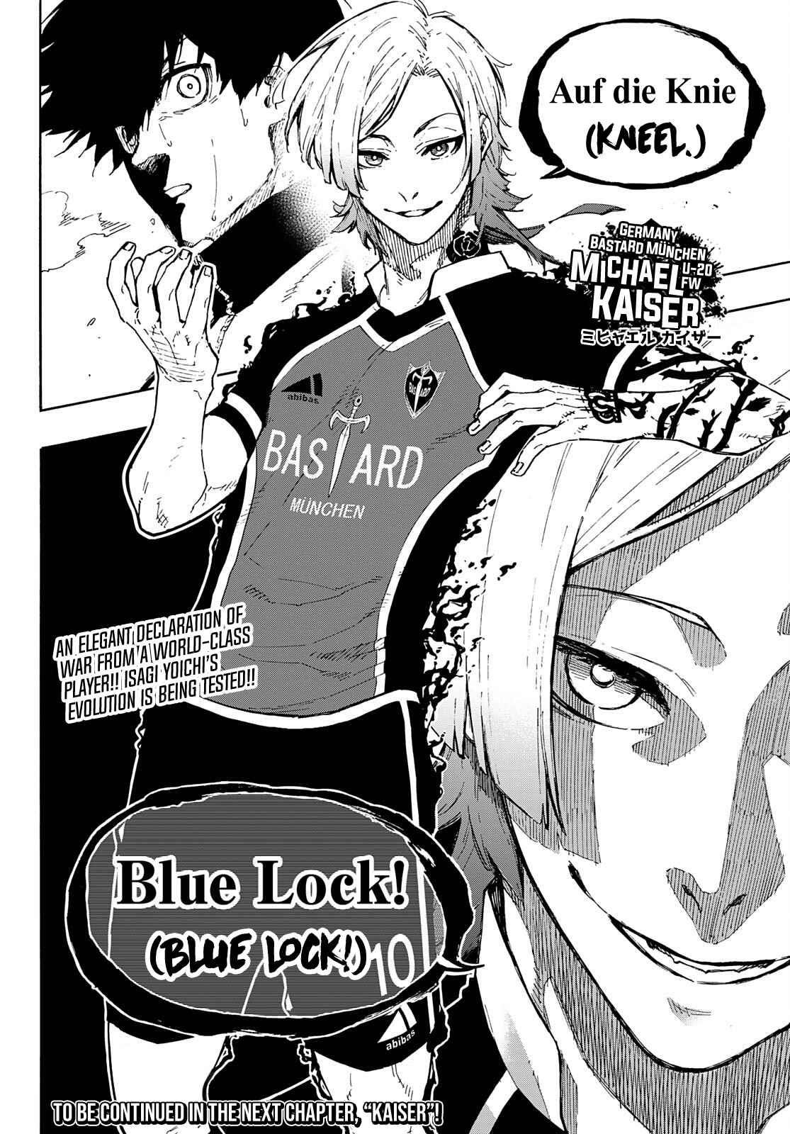 Read Blue Lock (en) Manga Online