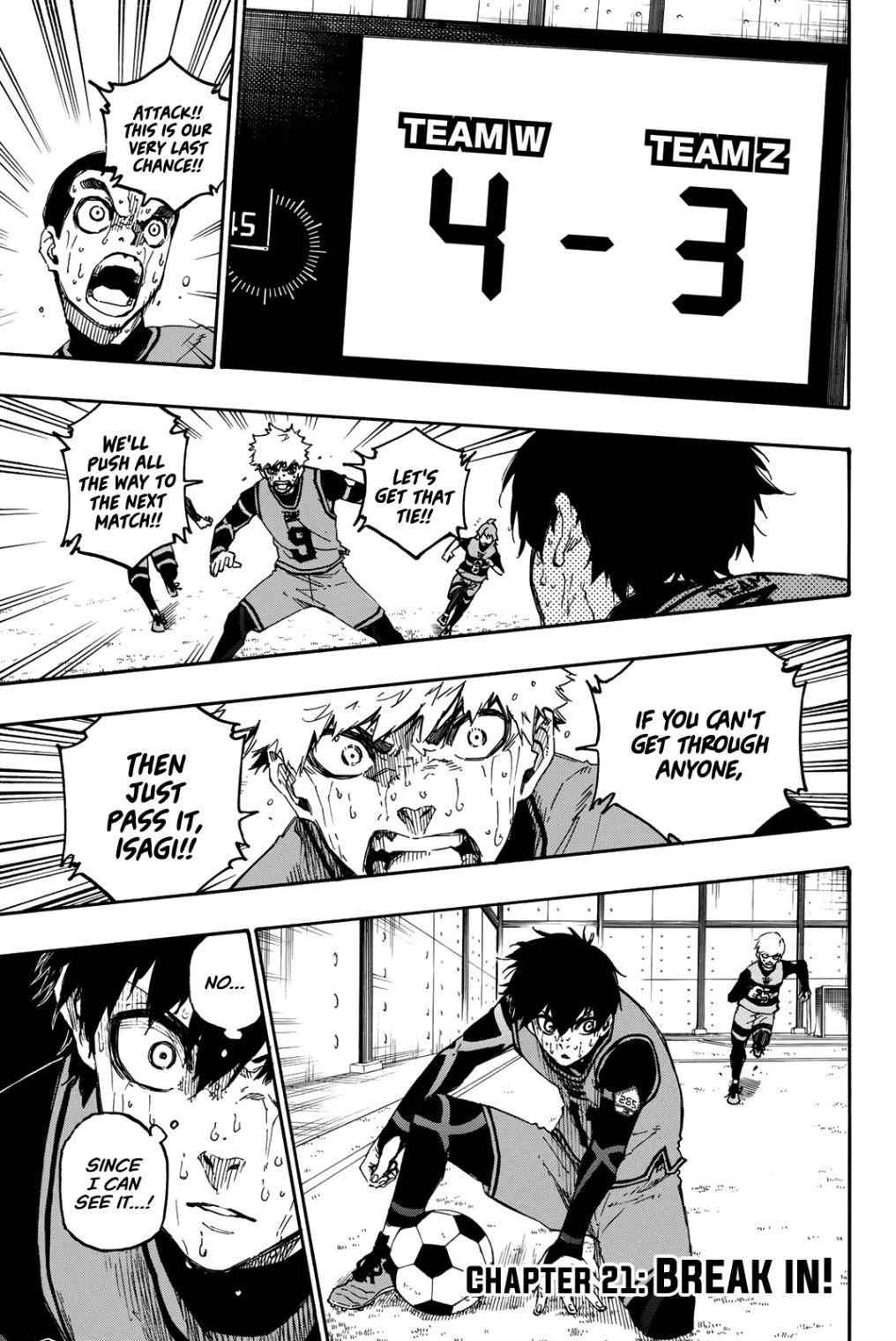 Read Blue Lock (en) Manga Online