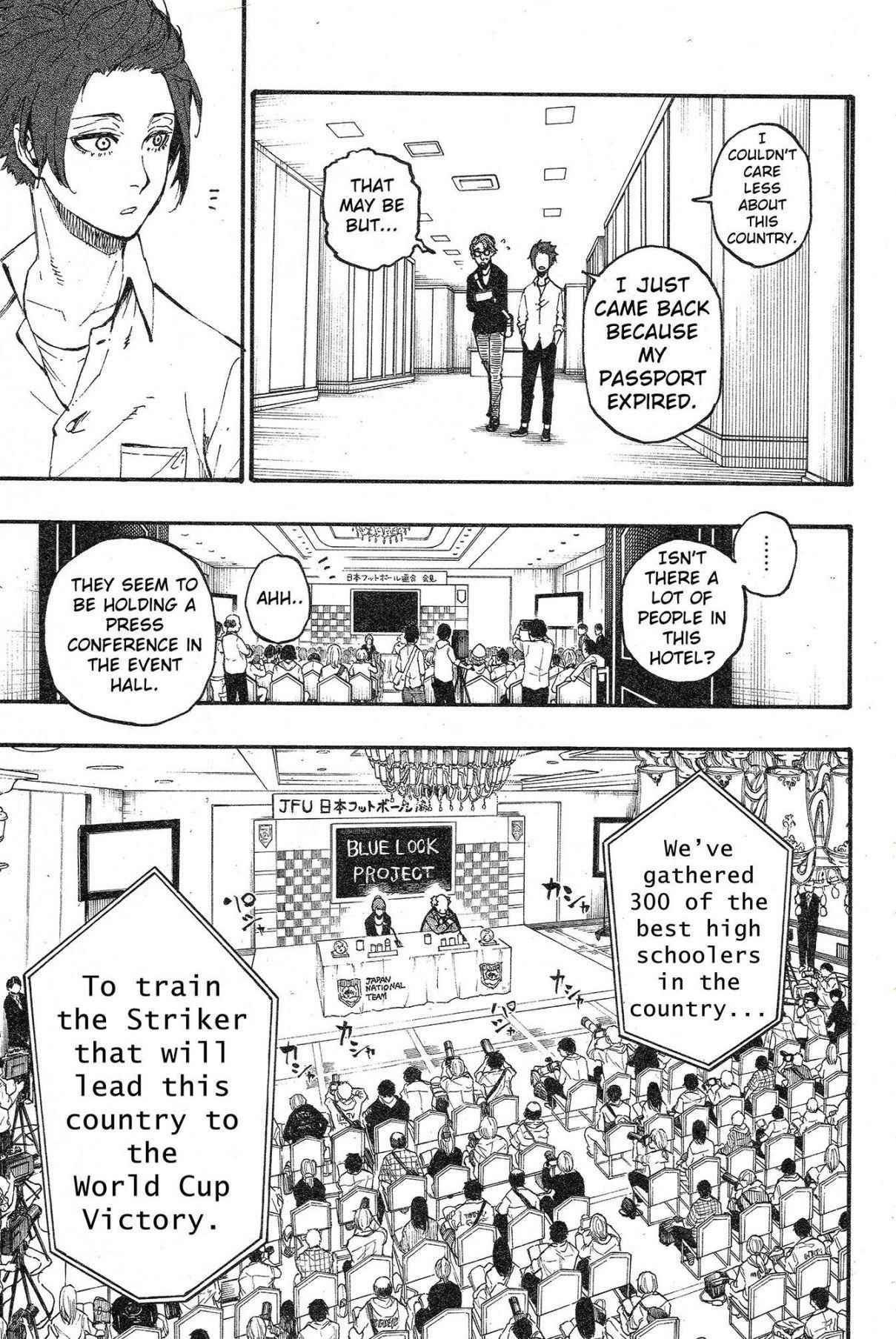 Read Blue Lock (en) Manga Online