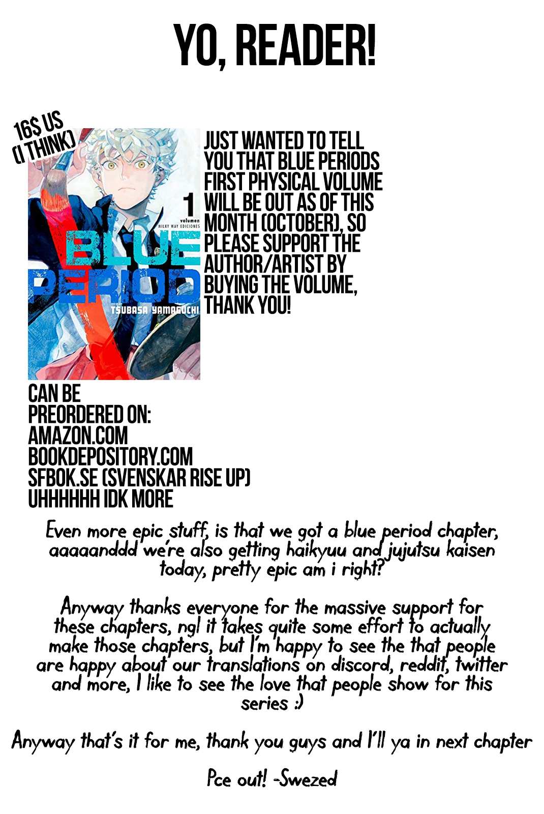 Read Blue Period (en) Manga Online