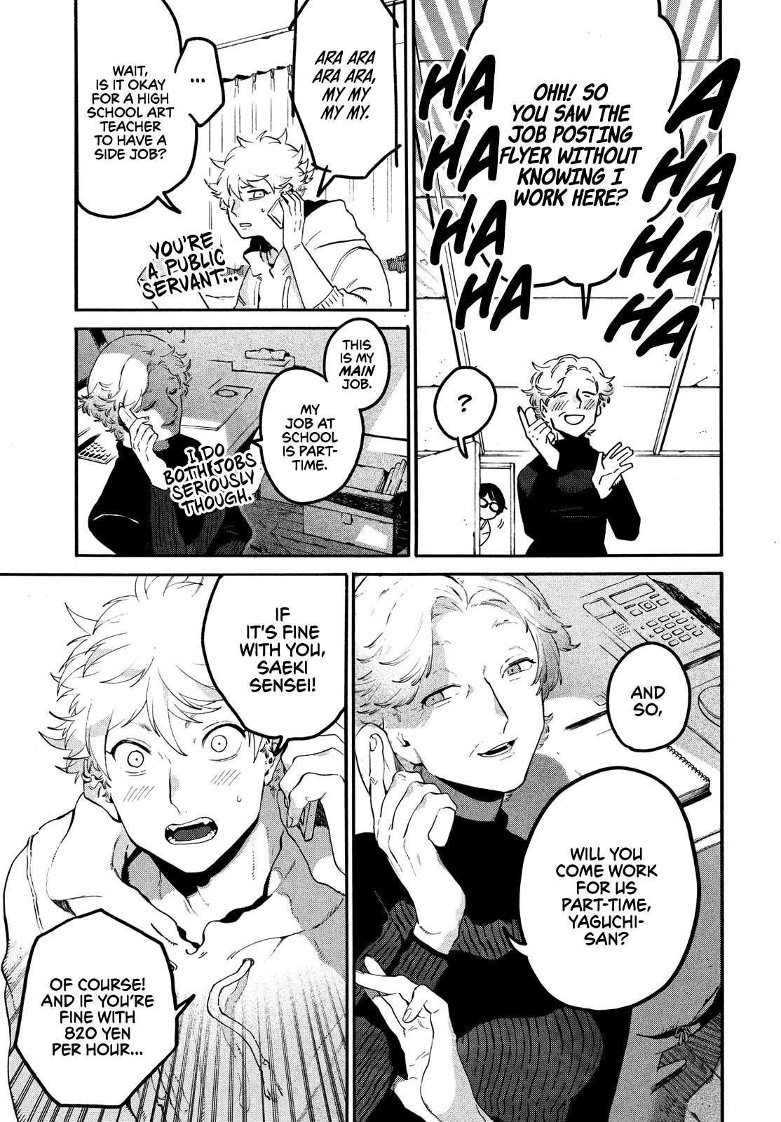 Read Blue Period (en) Manga Online