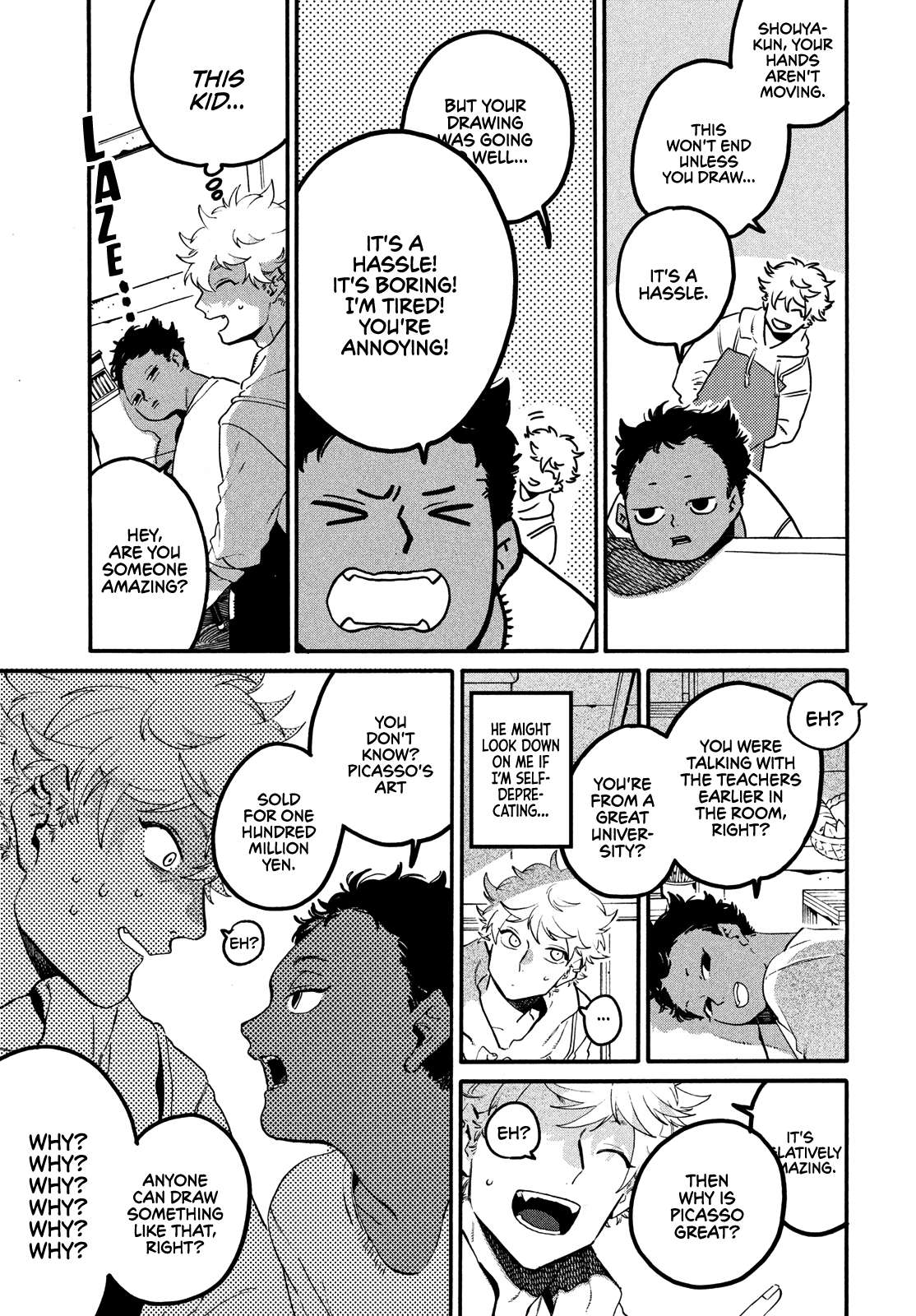 Read Blue Period (en) Manga Online