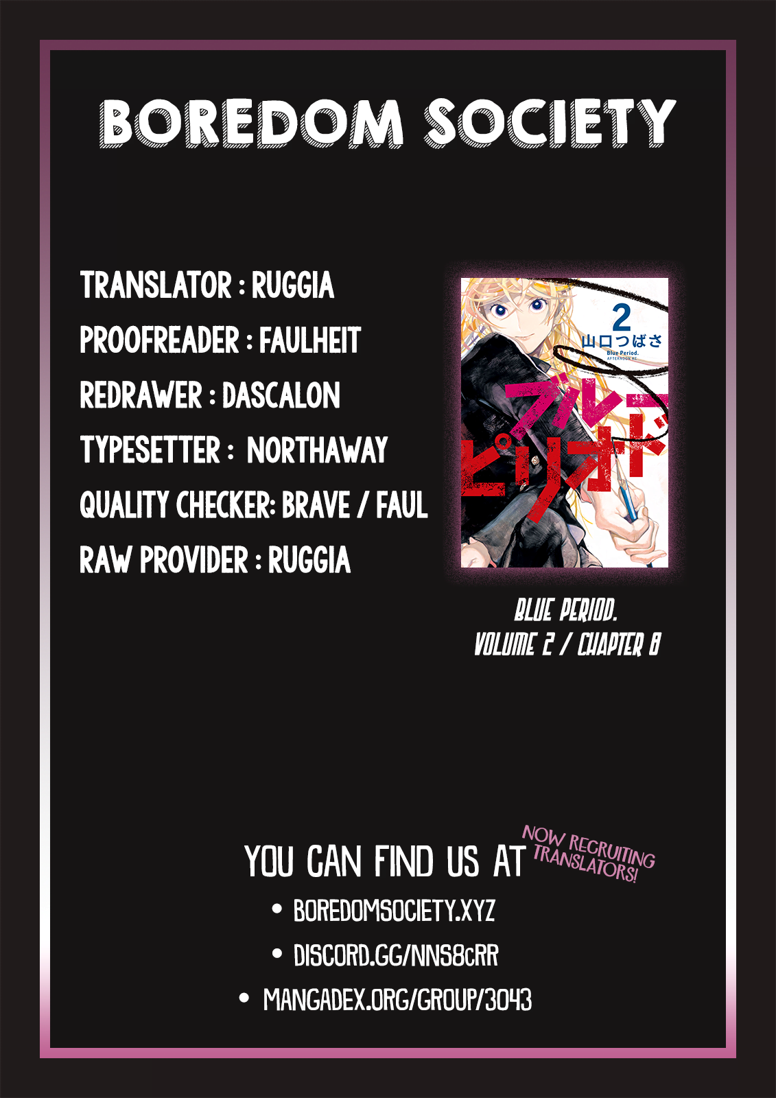 Read Blue Period (en) Manga Online