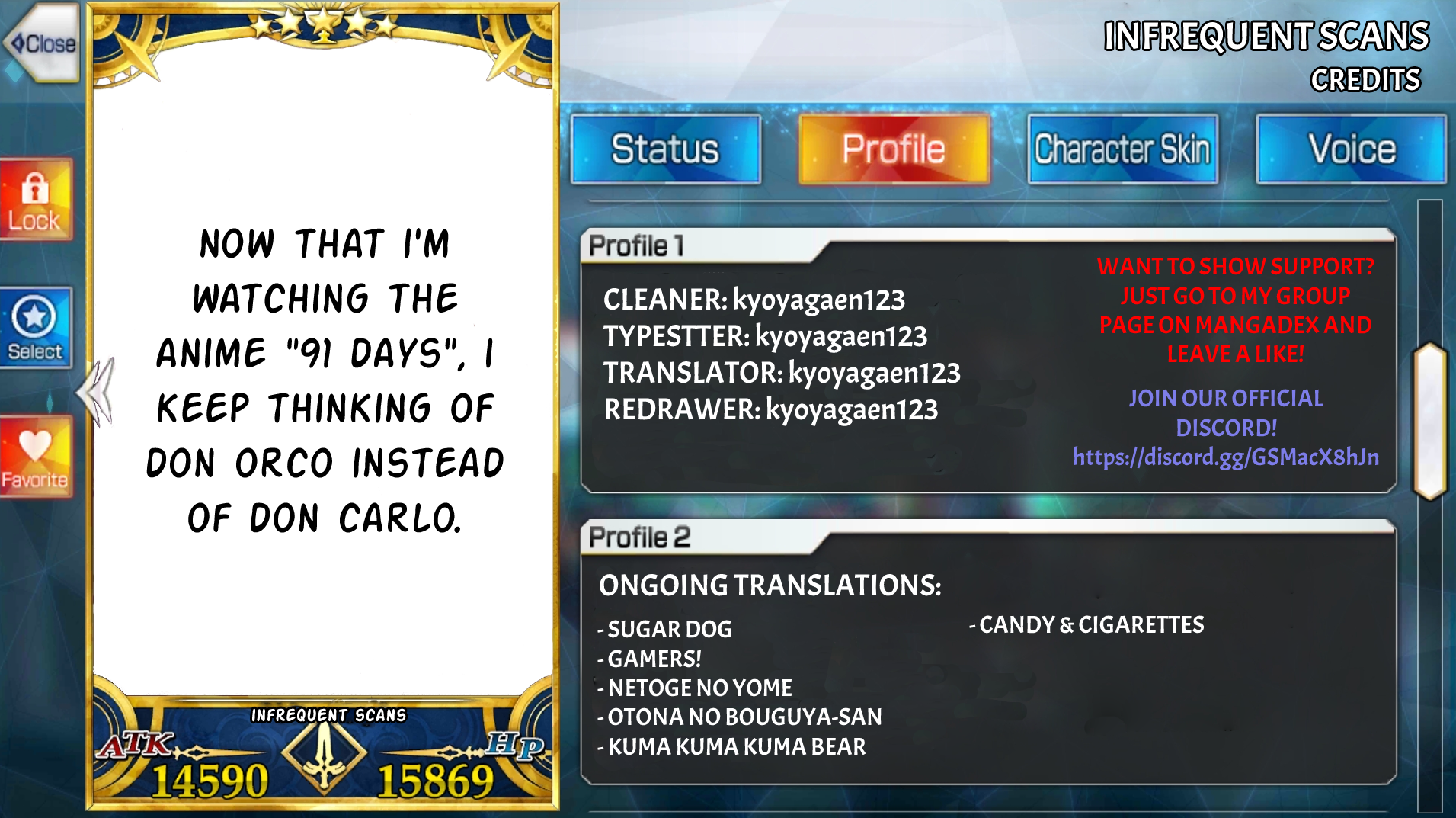 Read Candy and Cigarettes (en) Manga Online