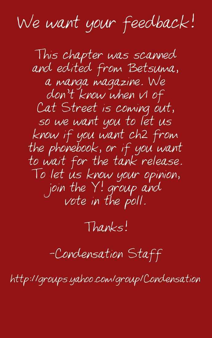 Read Cat Street (en) Manga Online