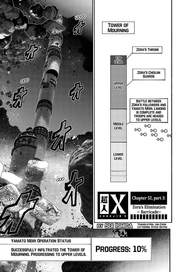 Read Choujin X (en) Manga Online