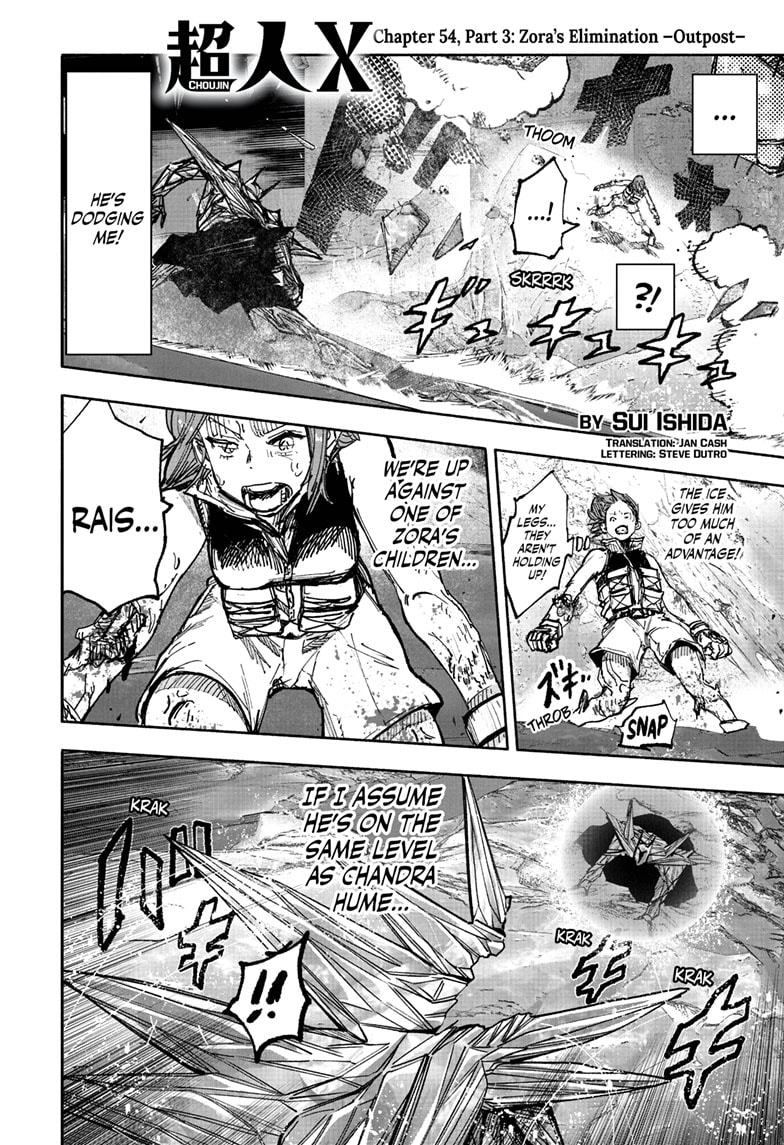 Read Choujin X (en) Manga Online