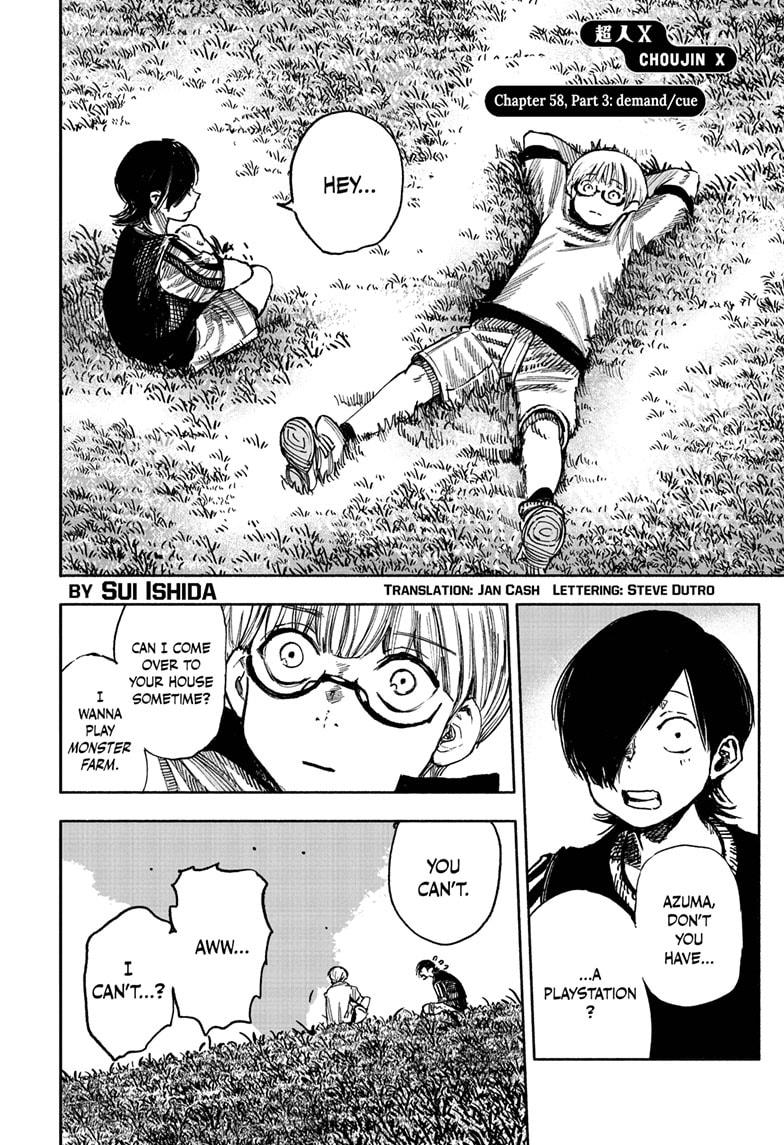 Read Choujin X (en) Manga Online