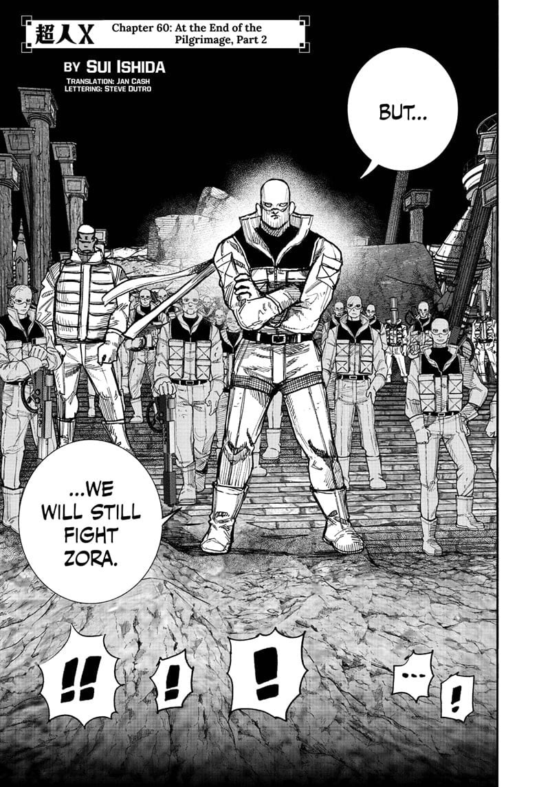 Read Choujin X (en) Manga Online