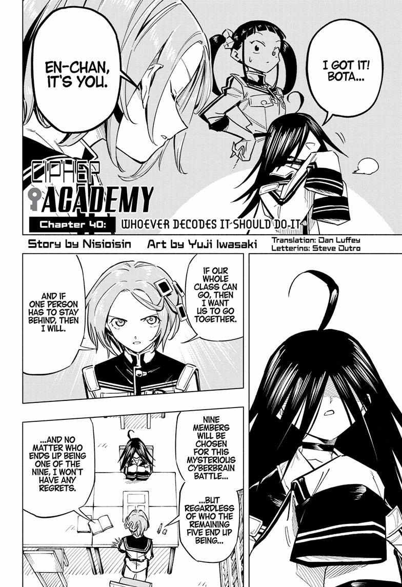 Read Cipher Academy (en) Manga Online