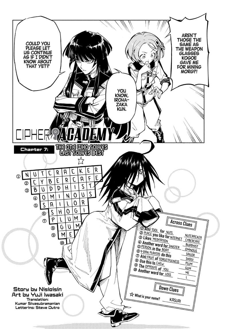 Read Cipher Academy (en) Manga Online