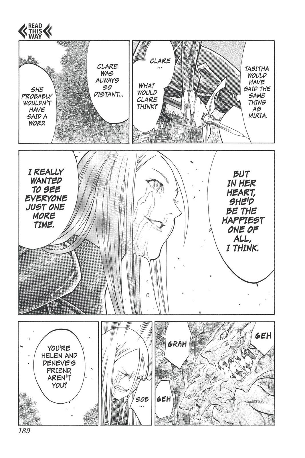 Read Claymore (en) Manga Online