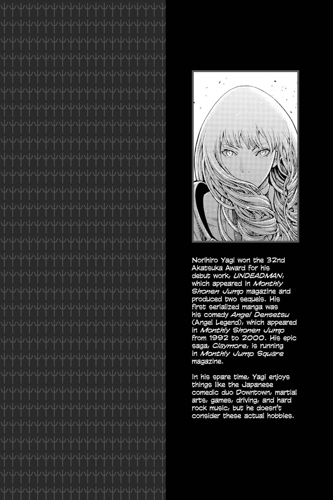 Read Claymore (en) Manga Online