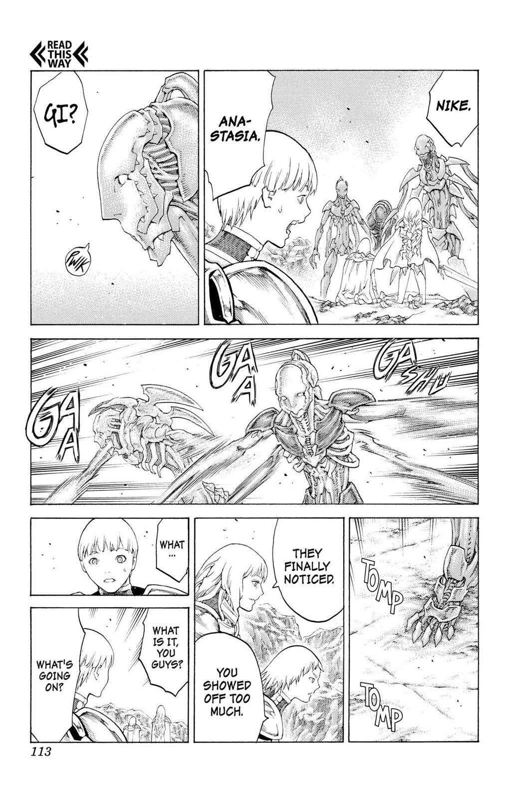 Read Claymore (en) Manga Online
