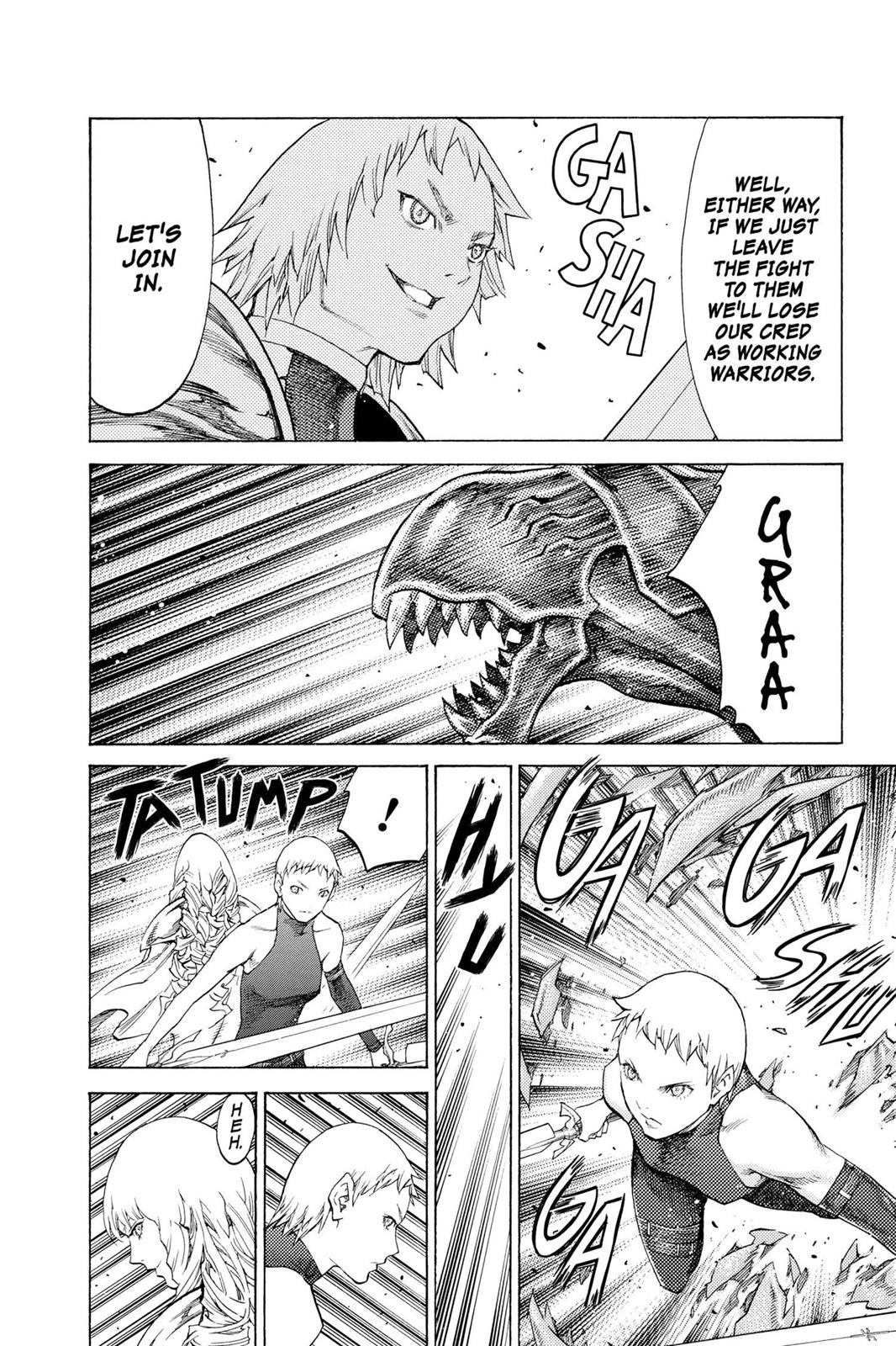 Read Claymore (en) Manga Online