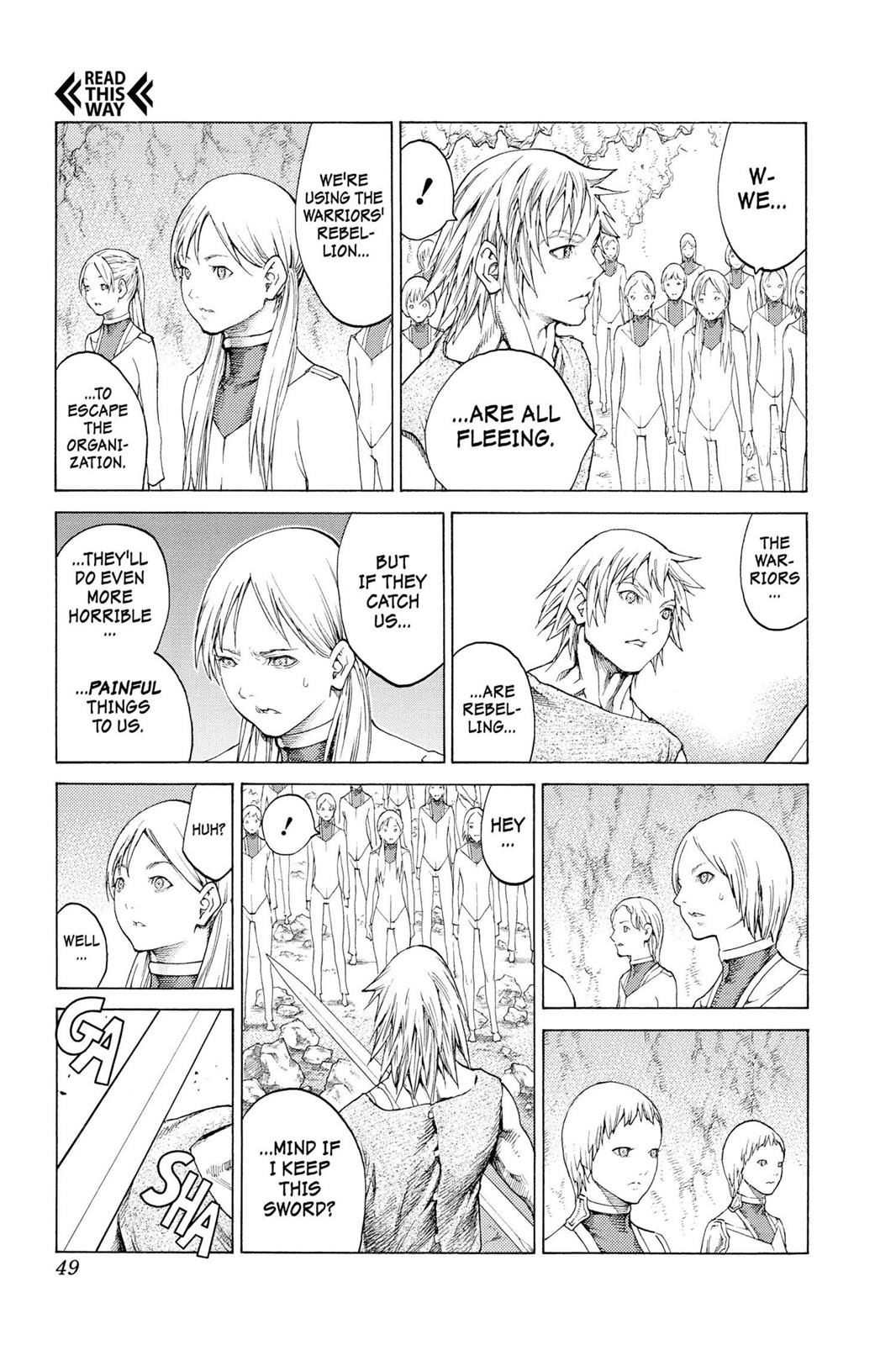 Read Claymore (en) Manga Online