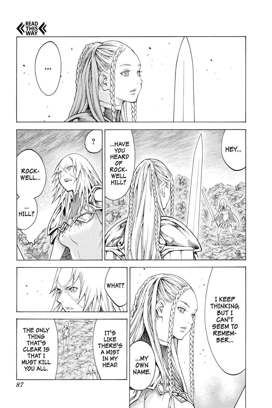 Read Claymore (en) Manga Online