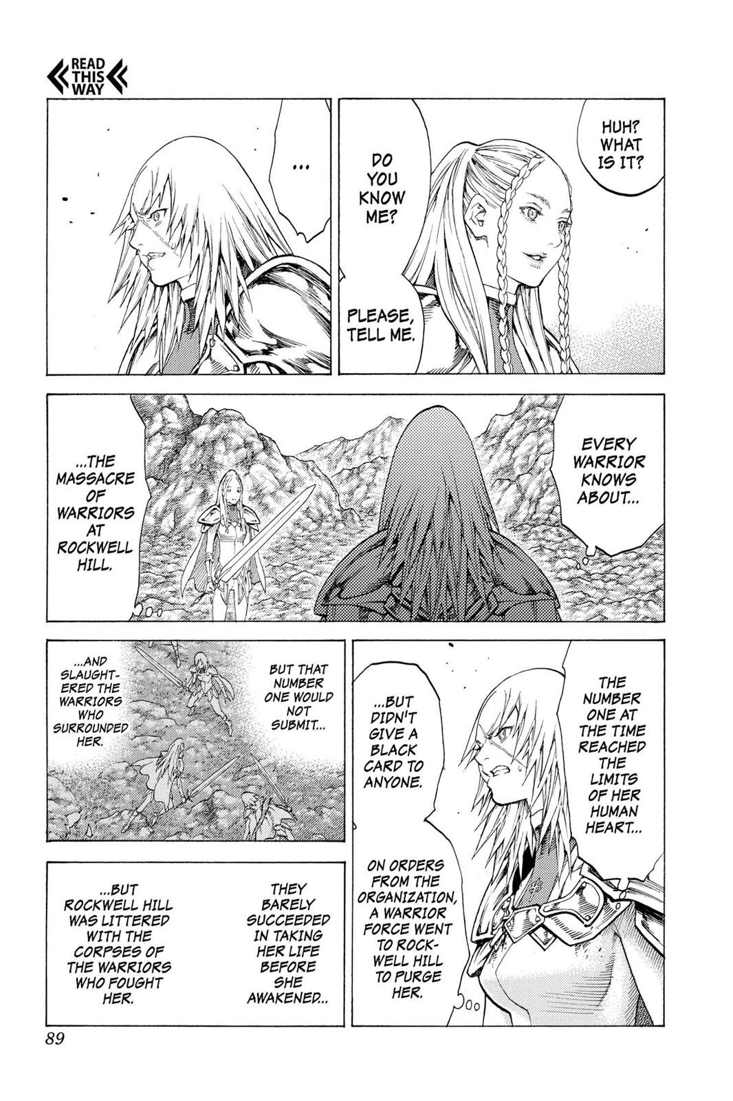 Read Claymore (en) Manga Online