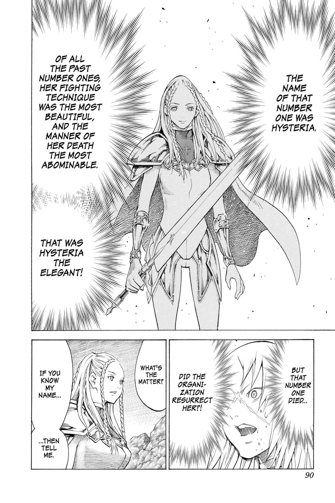 Read Claymore (en) Manga Online