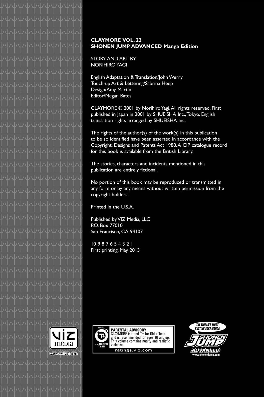 Read Claymore (en) Manga Online