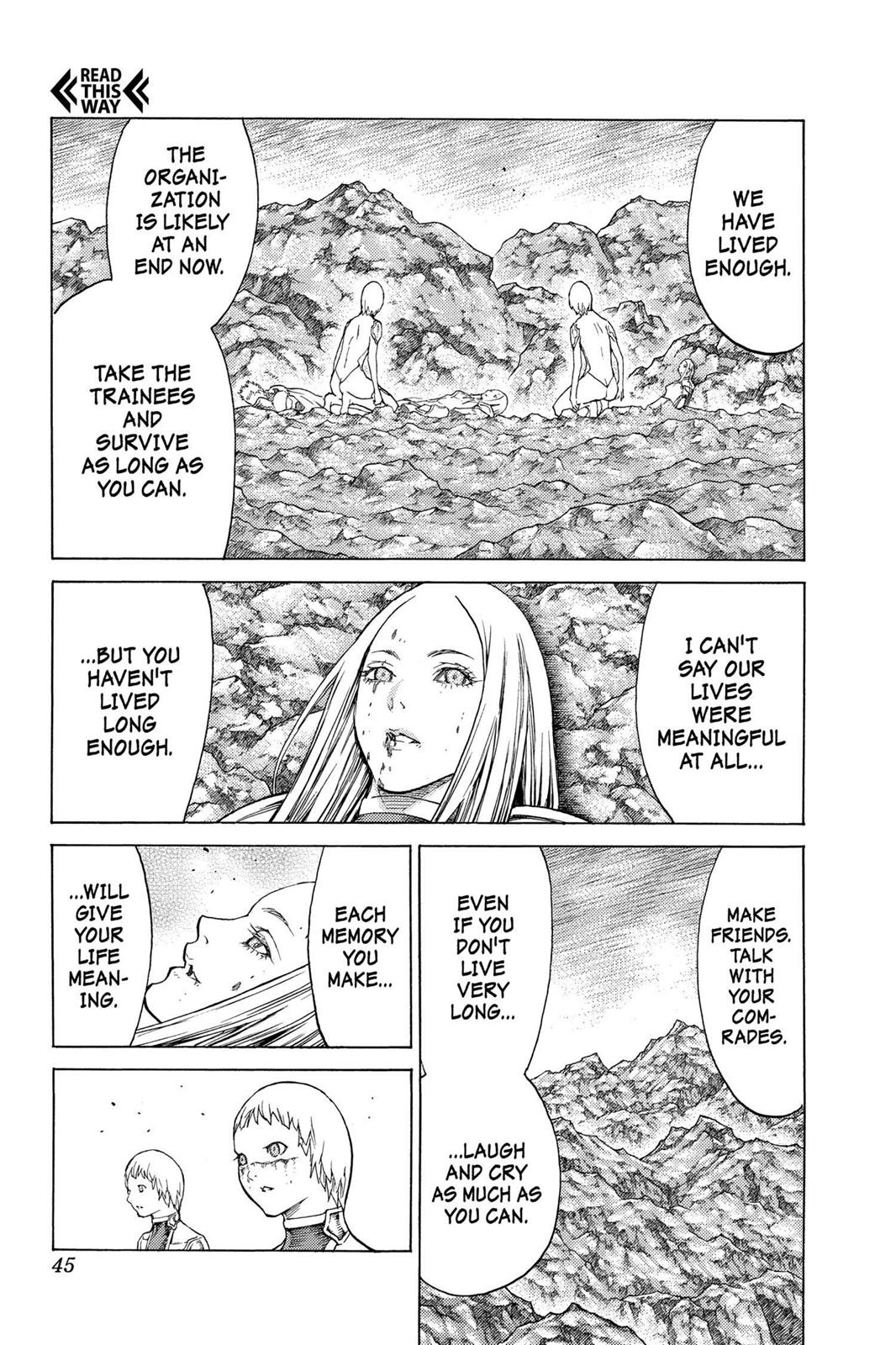 Read Claymore (en) Manga Online