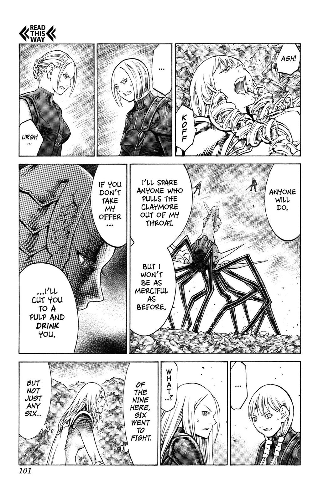 Read Claymore (en) Manga Online