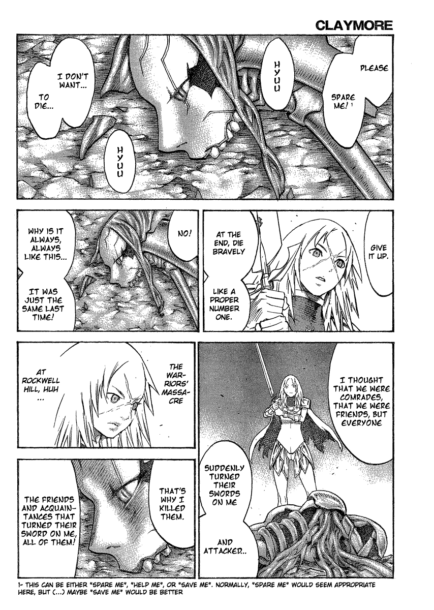 Read Claymore (en) Manga Online