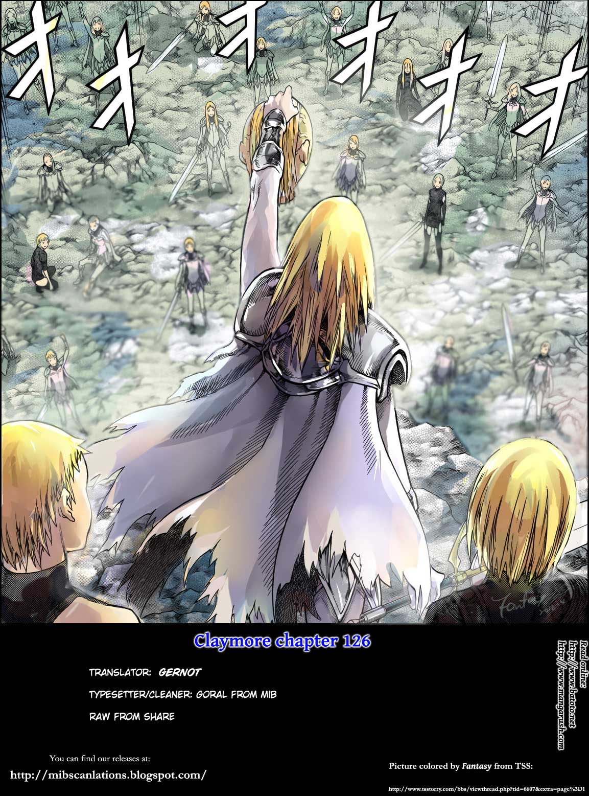 Read Claymore (en) Manga Online