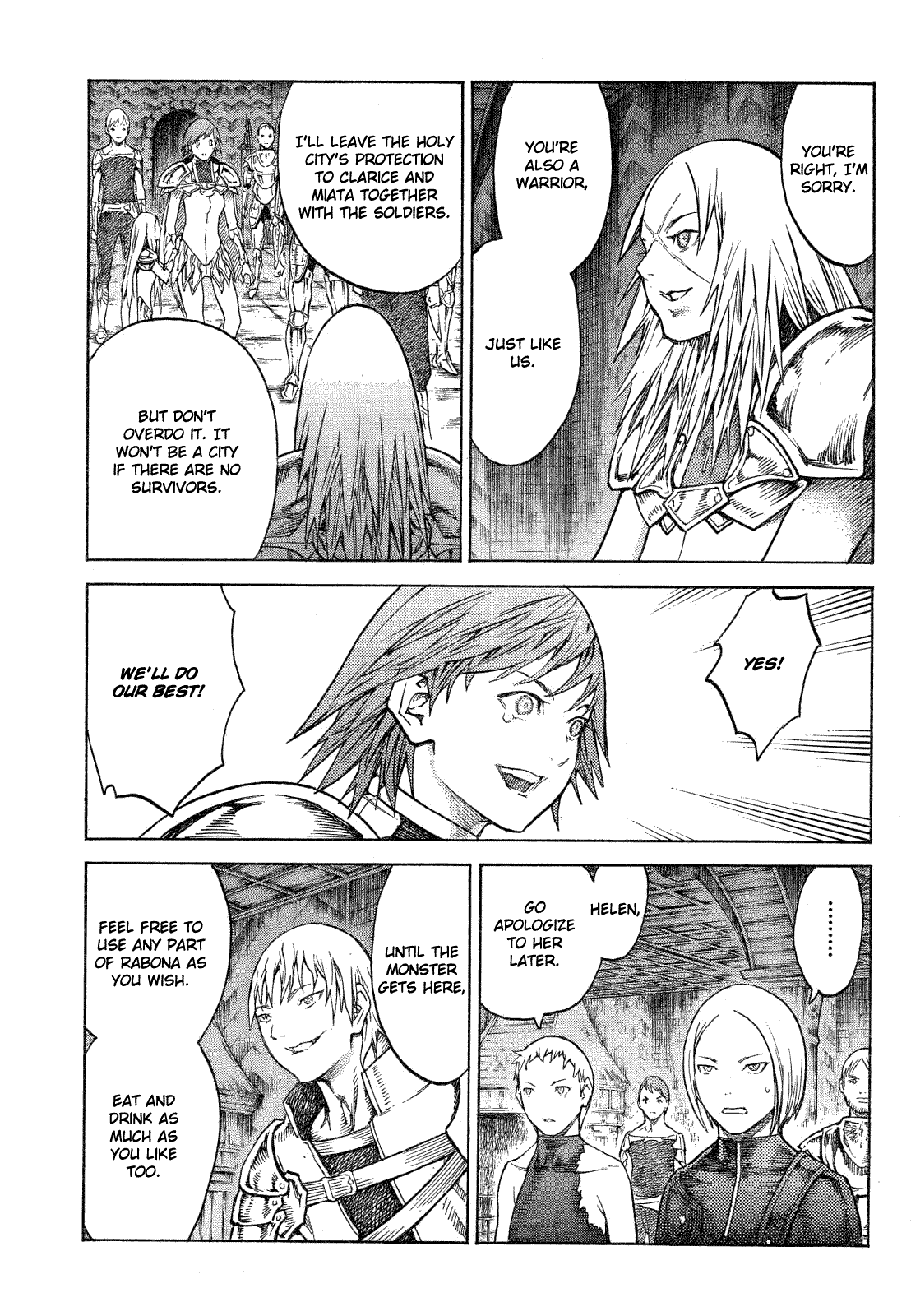 Read Claymore (en) Manga Online