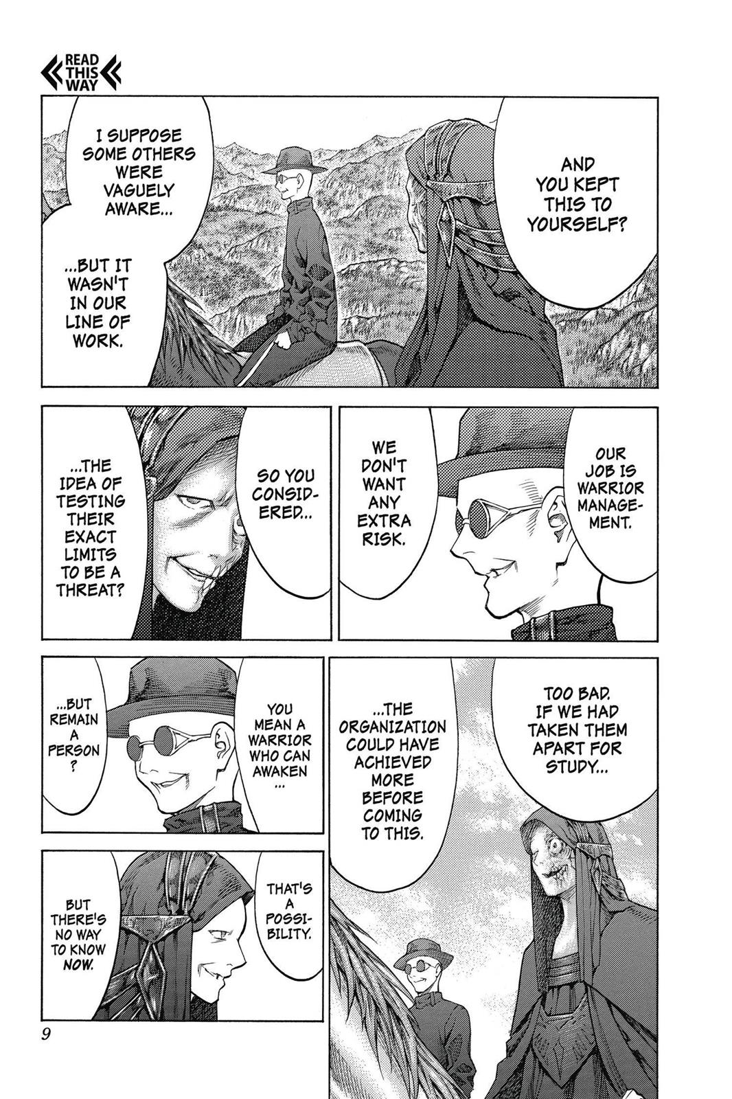 Read Claymore (en) Manga Online