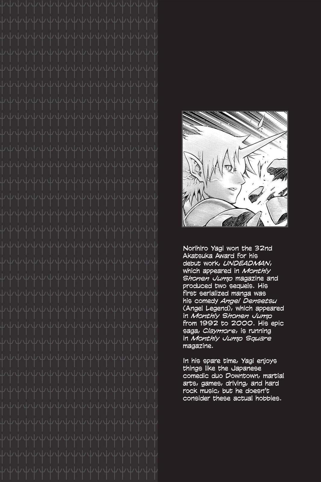 Read Claymore (en) Manga Online