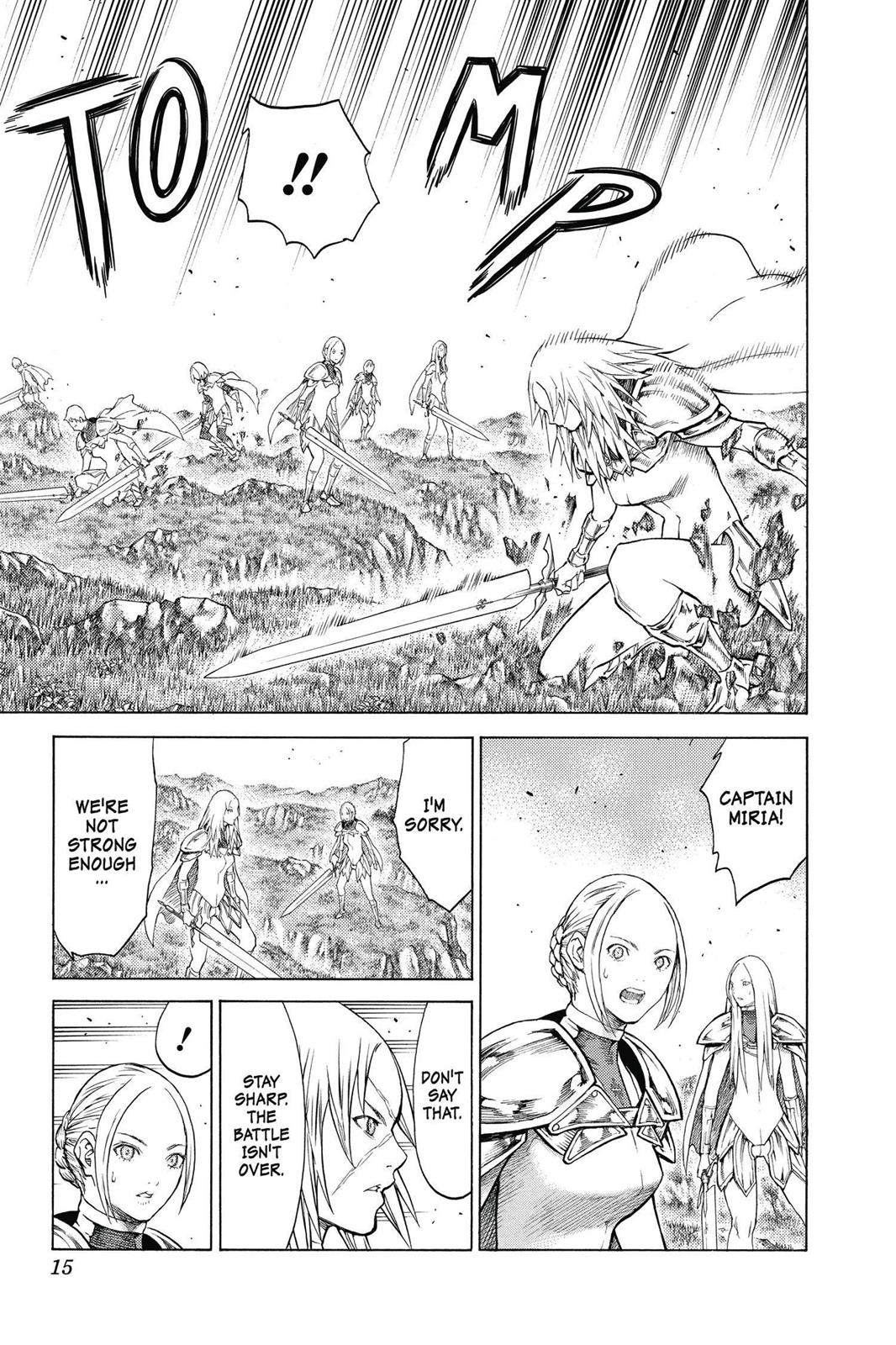 Read Claymore (en) Manga Online