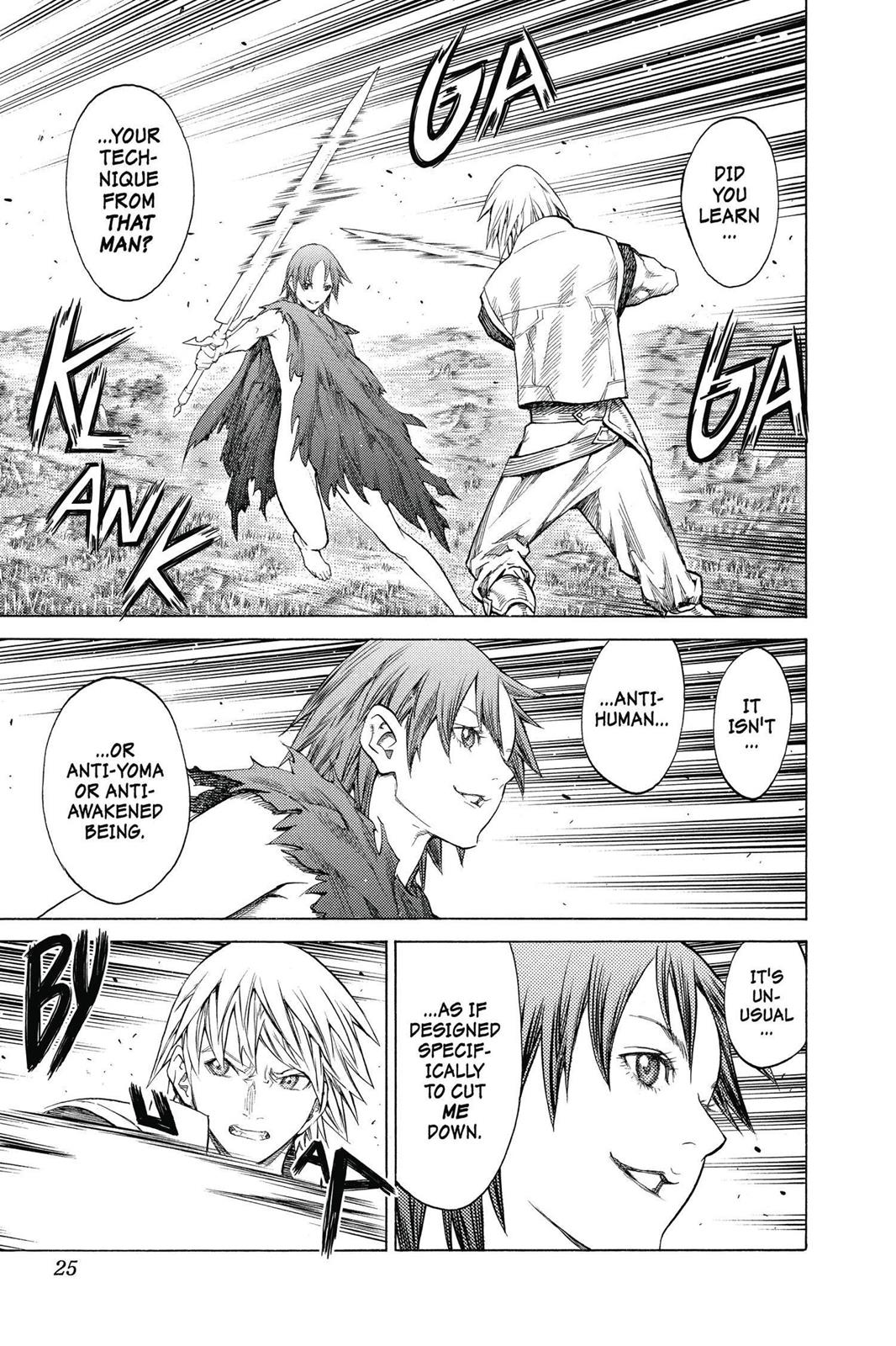 Read Claymore (en) Manga Online