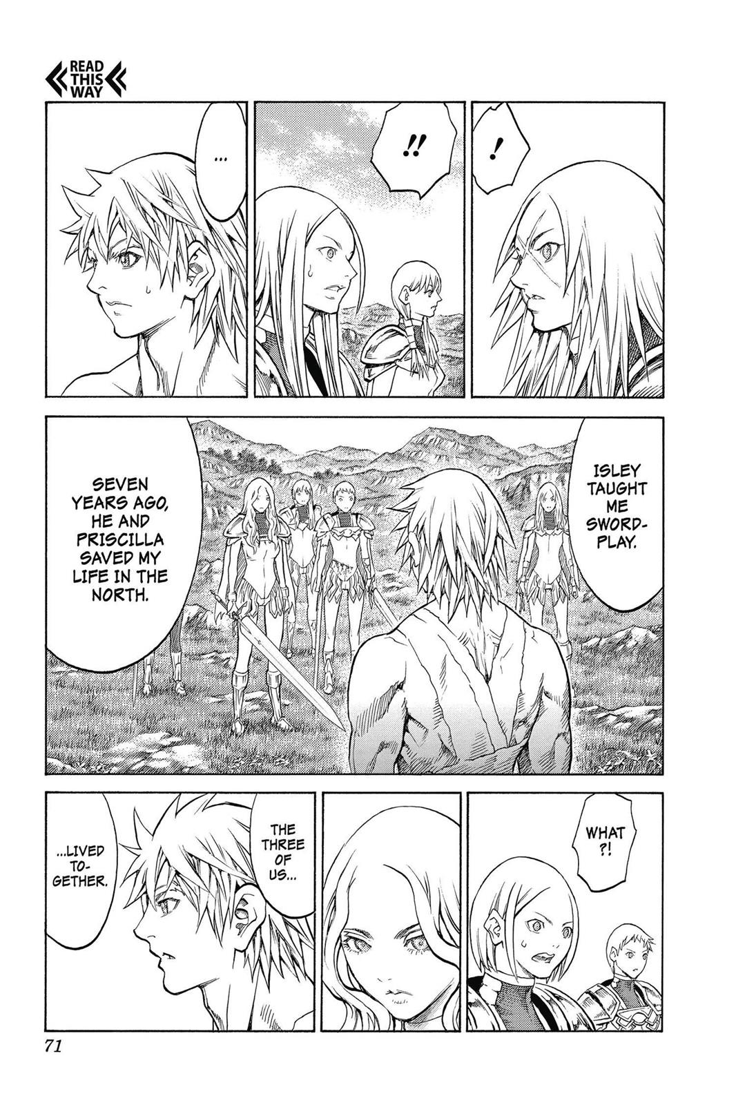 Read Claymore (en) Manga Online