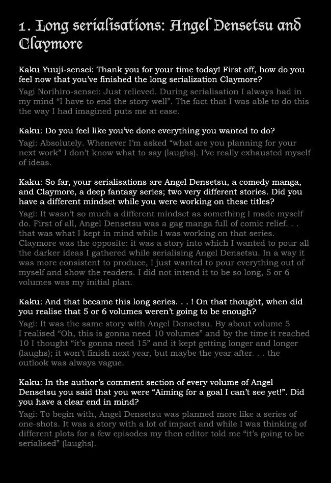 Read Claymore (en) Manga Online