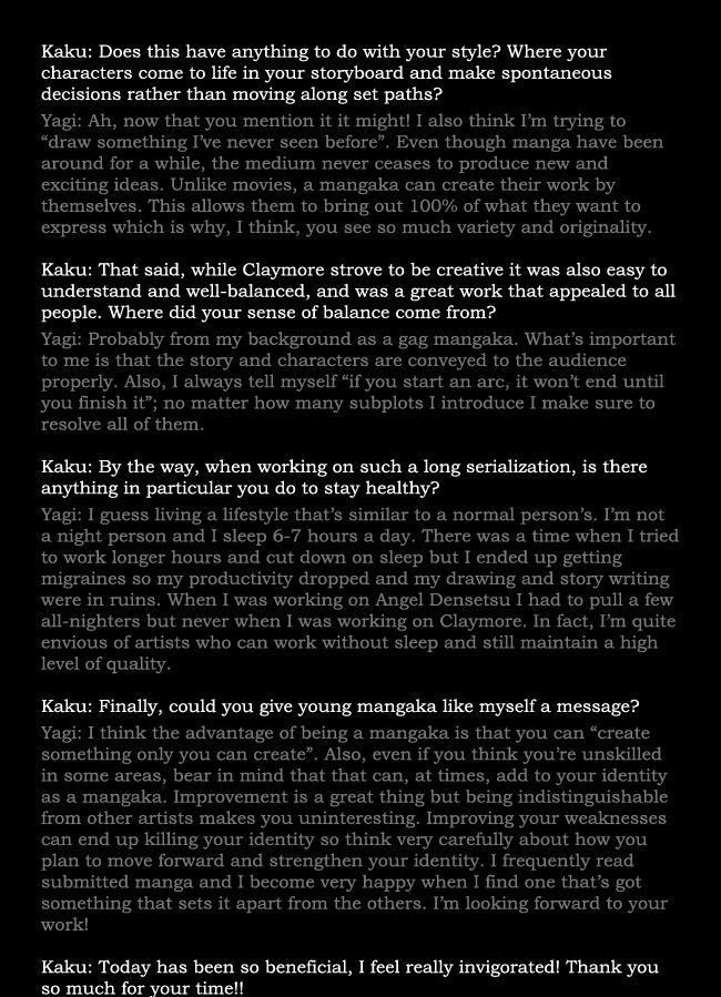 Read Claymore (en) Manga Online