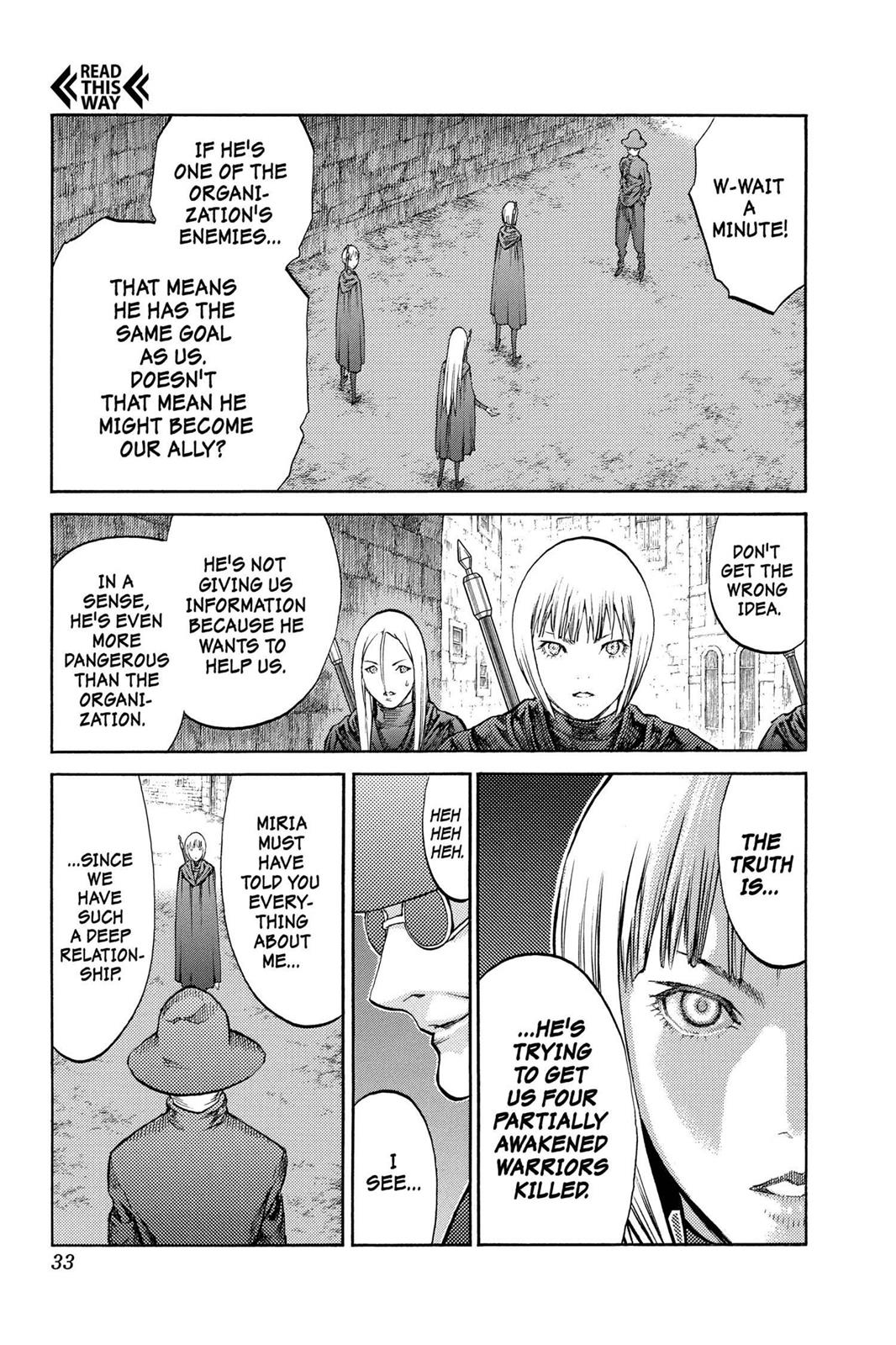 Read Claymore (en) Manga Online