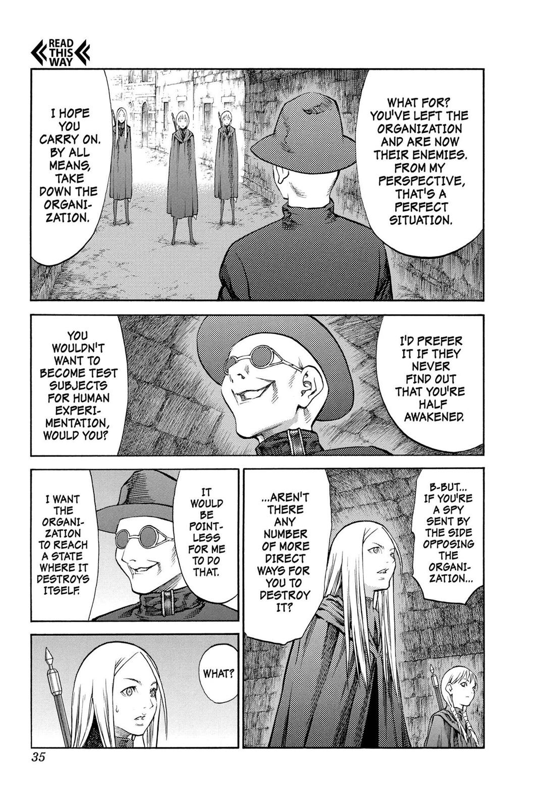 Read Claymore (en) Manga Online