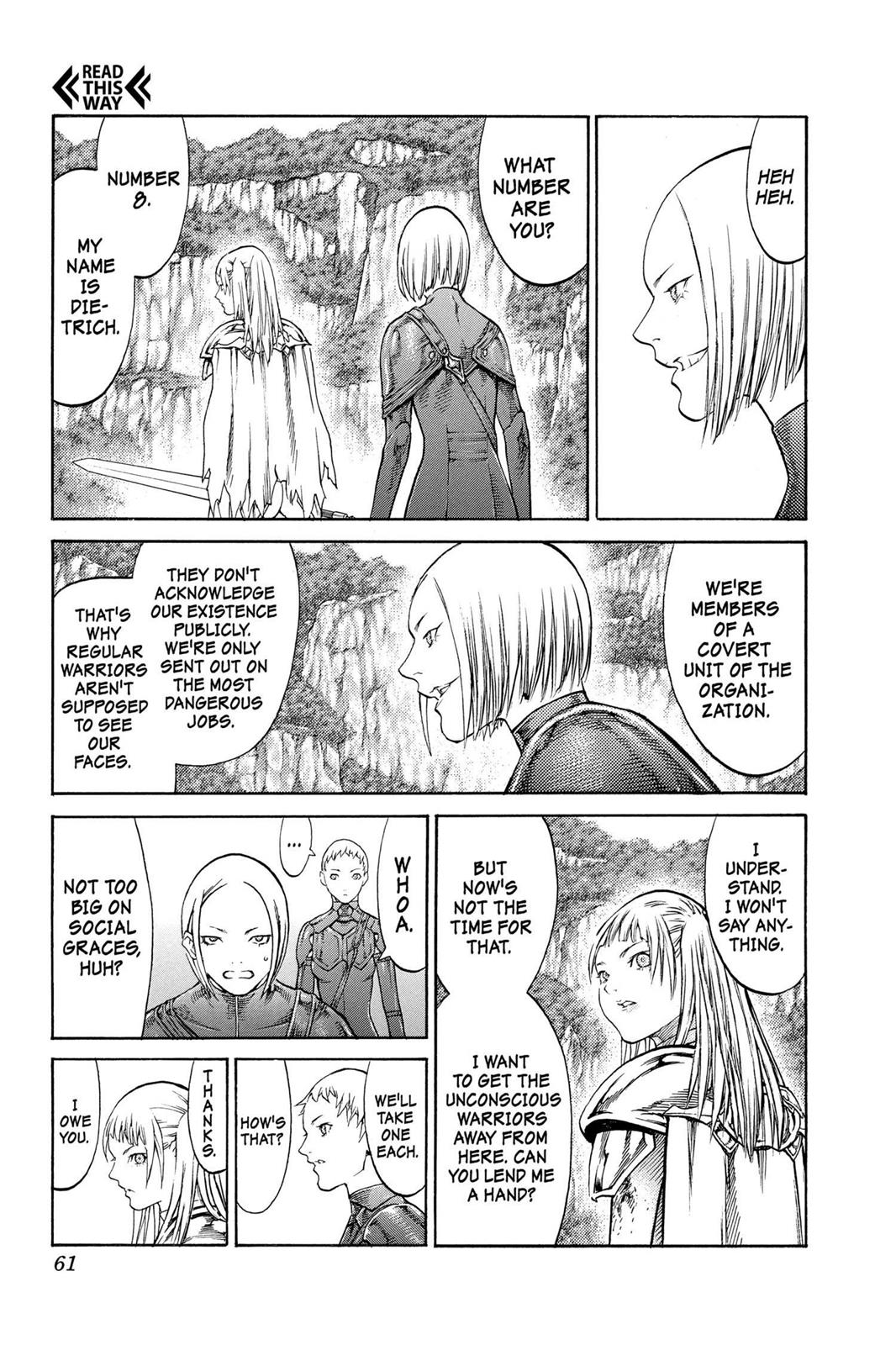 Read Claymore (en) Manga Online
