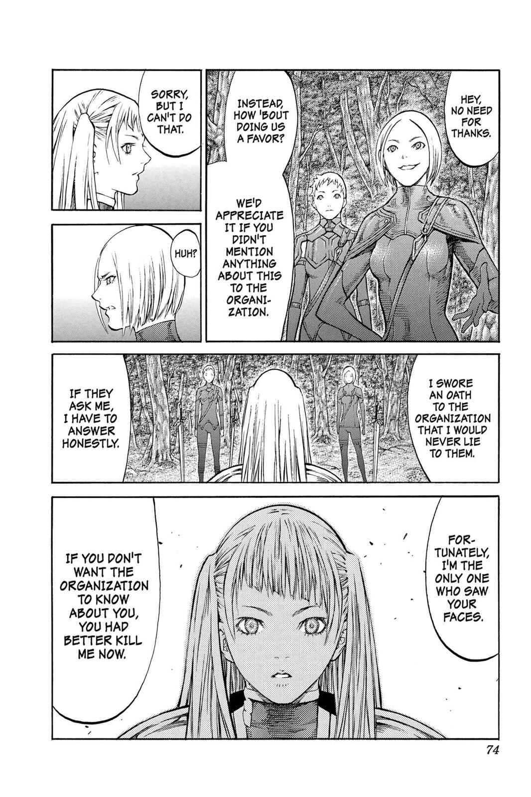 Read Claymore (en) Manga Online