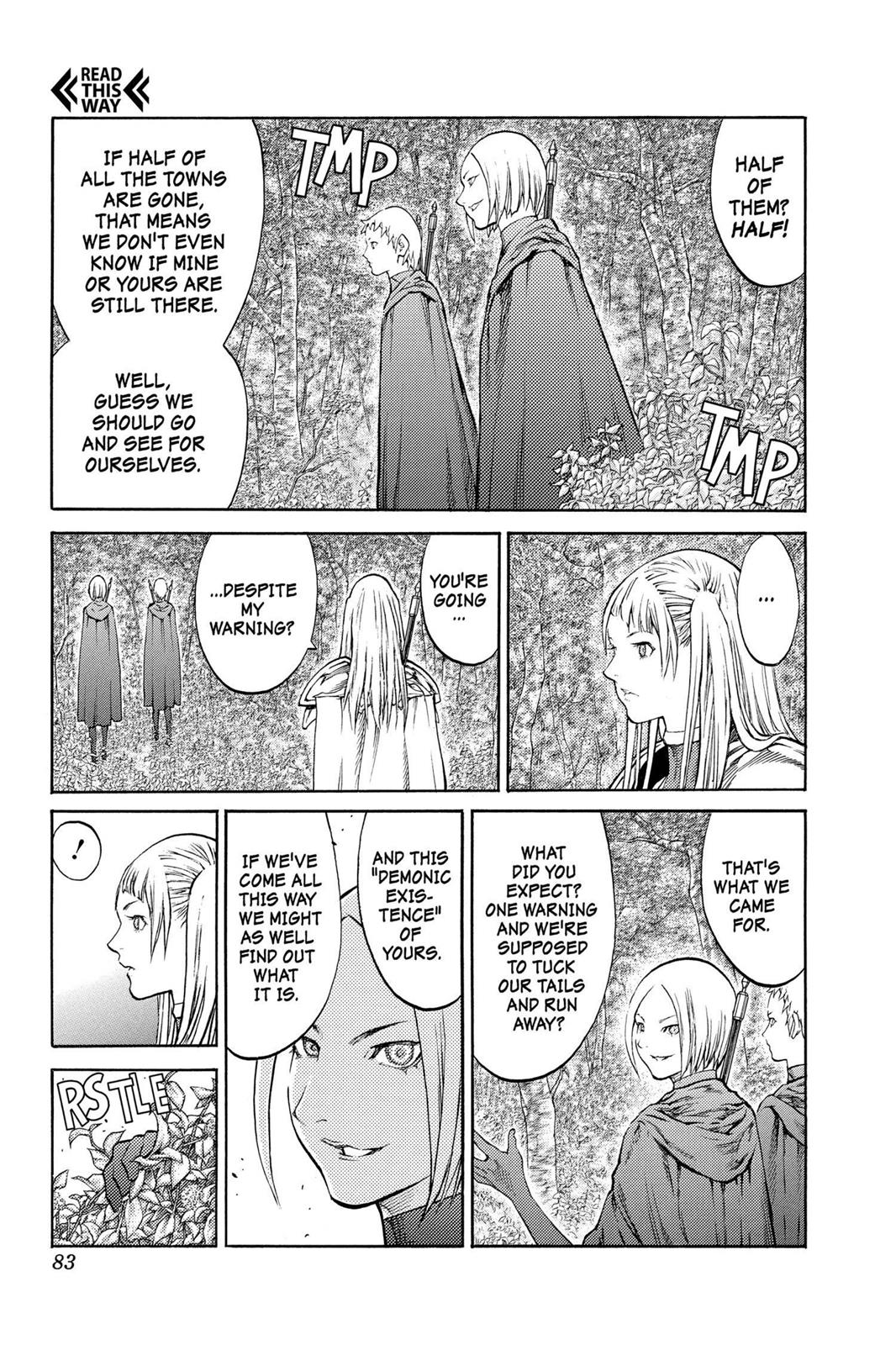 Read Claymore (en) Manga Online