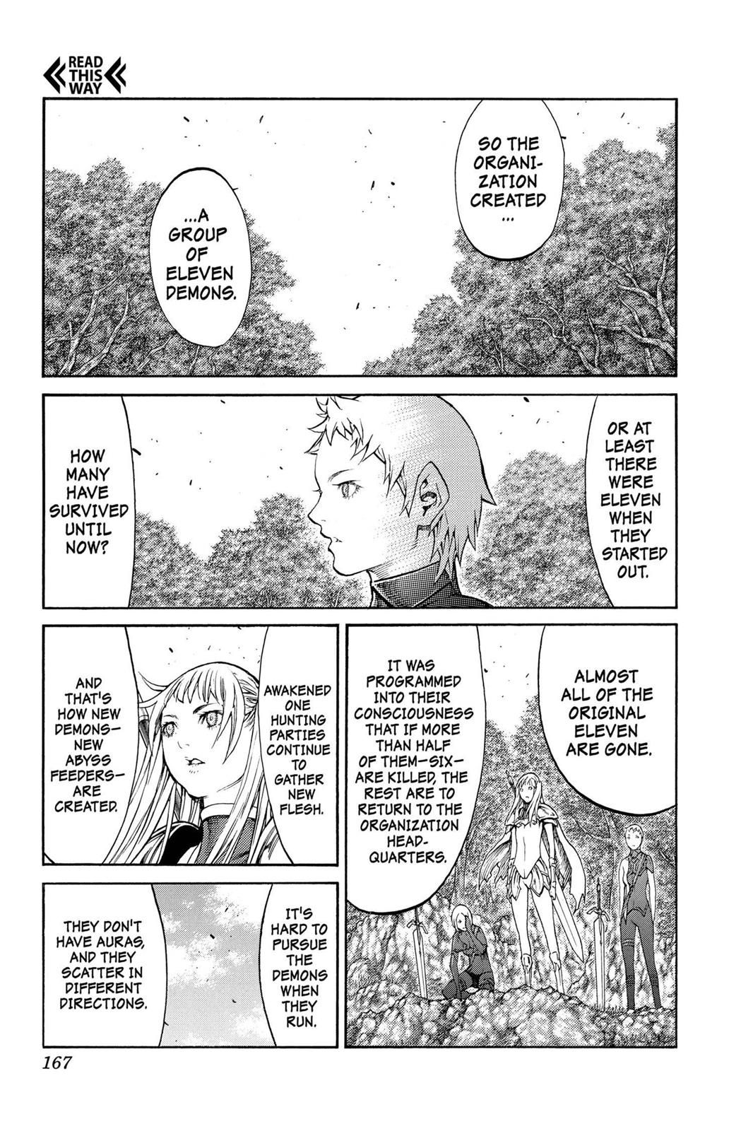 Read Claymore (en) Manga Online