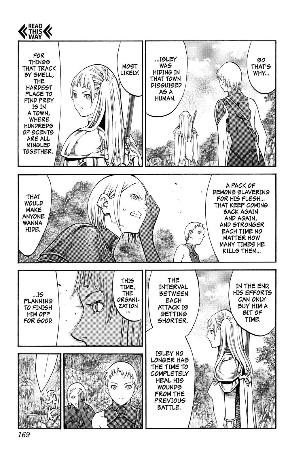 Read Claymore (en) Manga Online