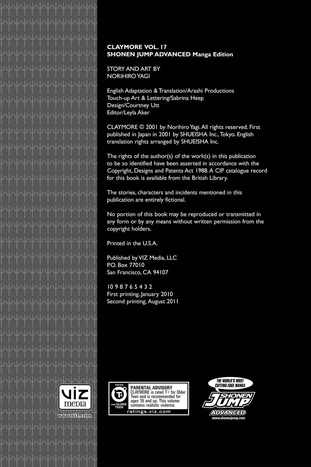Read Claymore (en) Manga Online