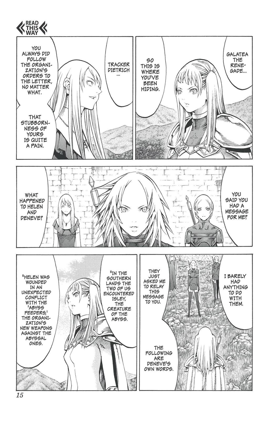 Read Claymore (en) Manga Online
