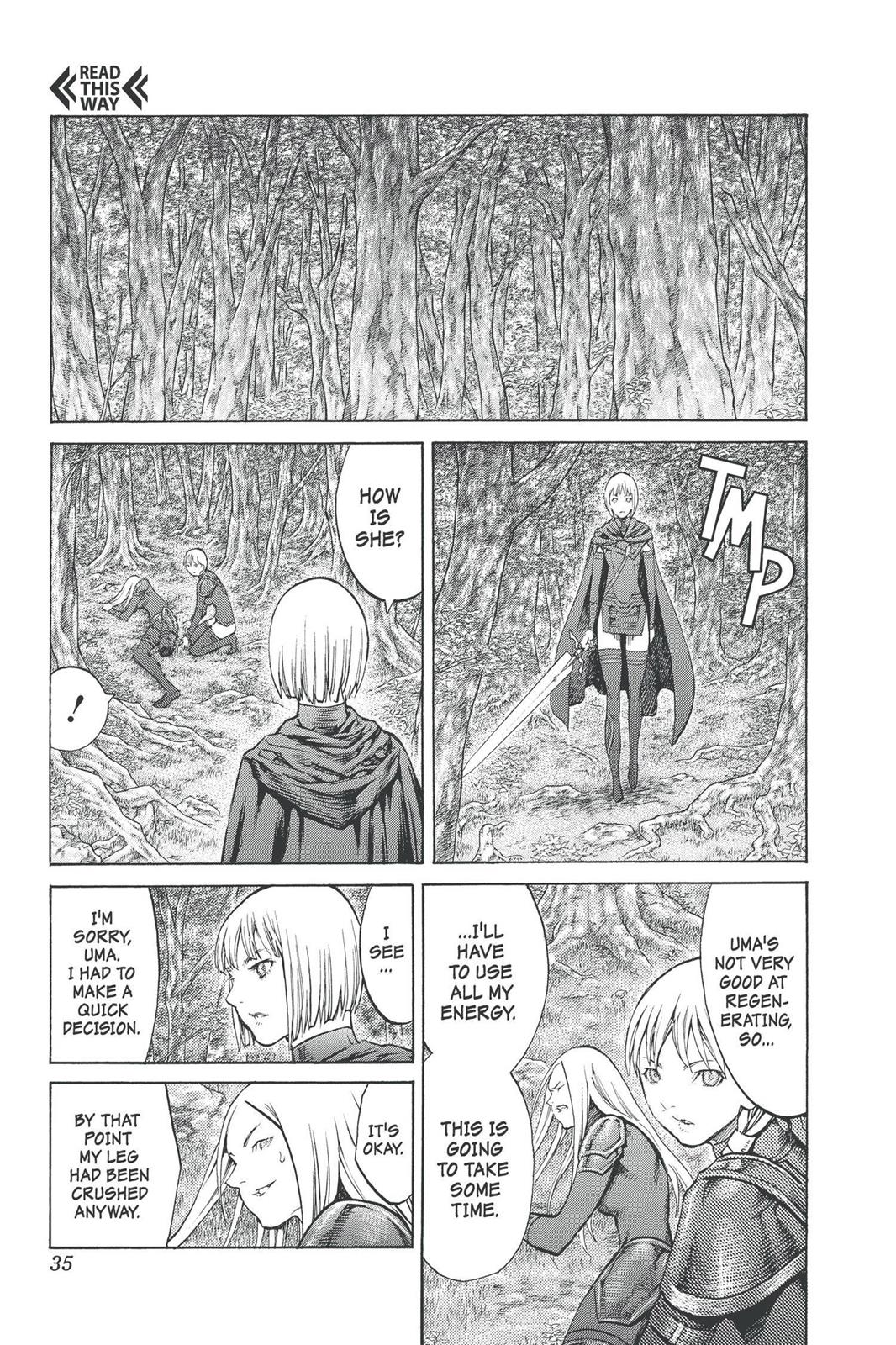 Read Claymore (en) Manga Online