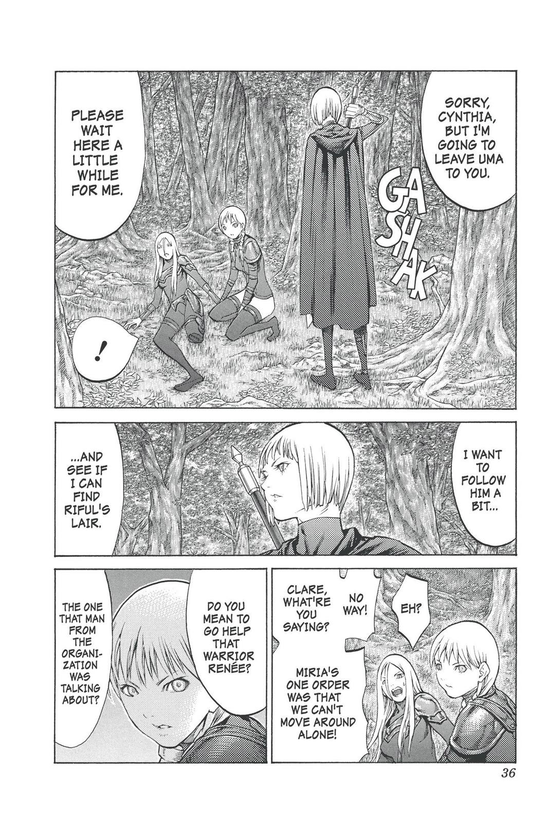 Read Claymore (en) Manga Online
