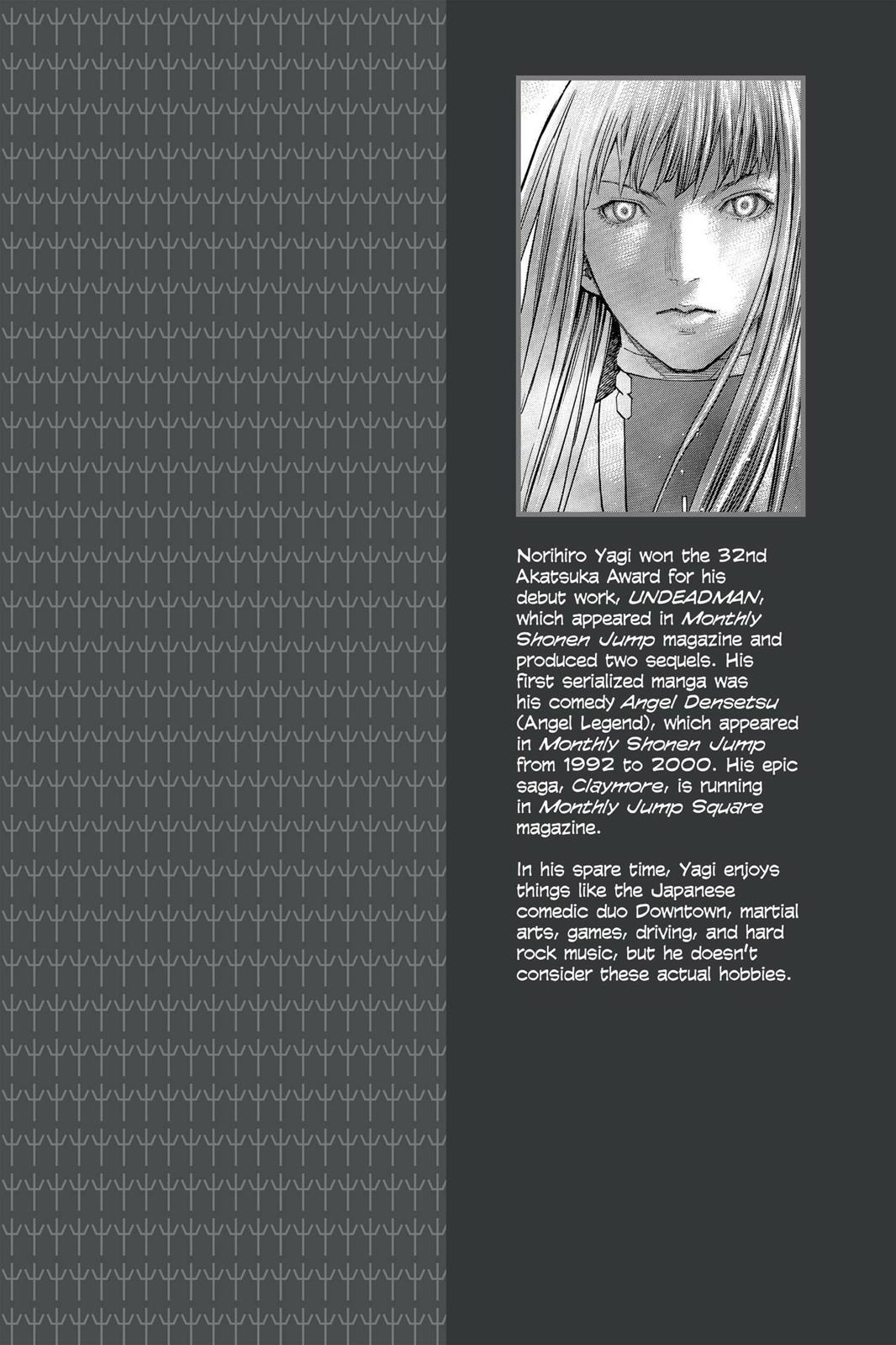 Read Claymore (en) Manga Online