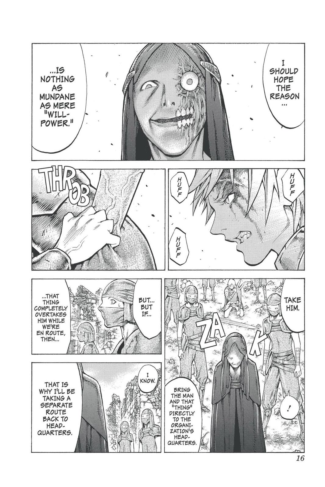 Read Claymore (en) Manga Online