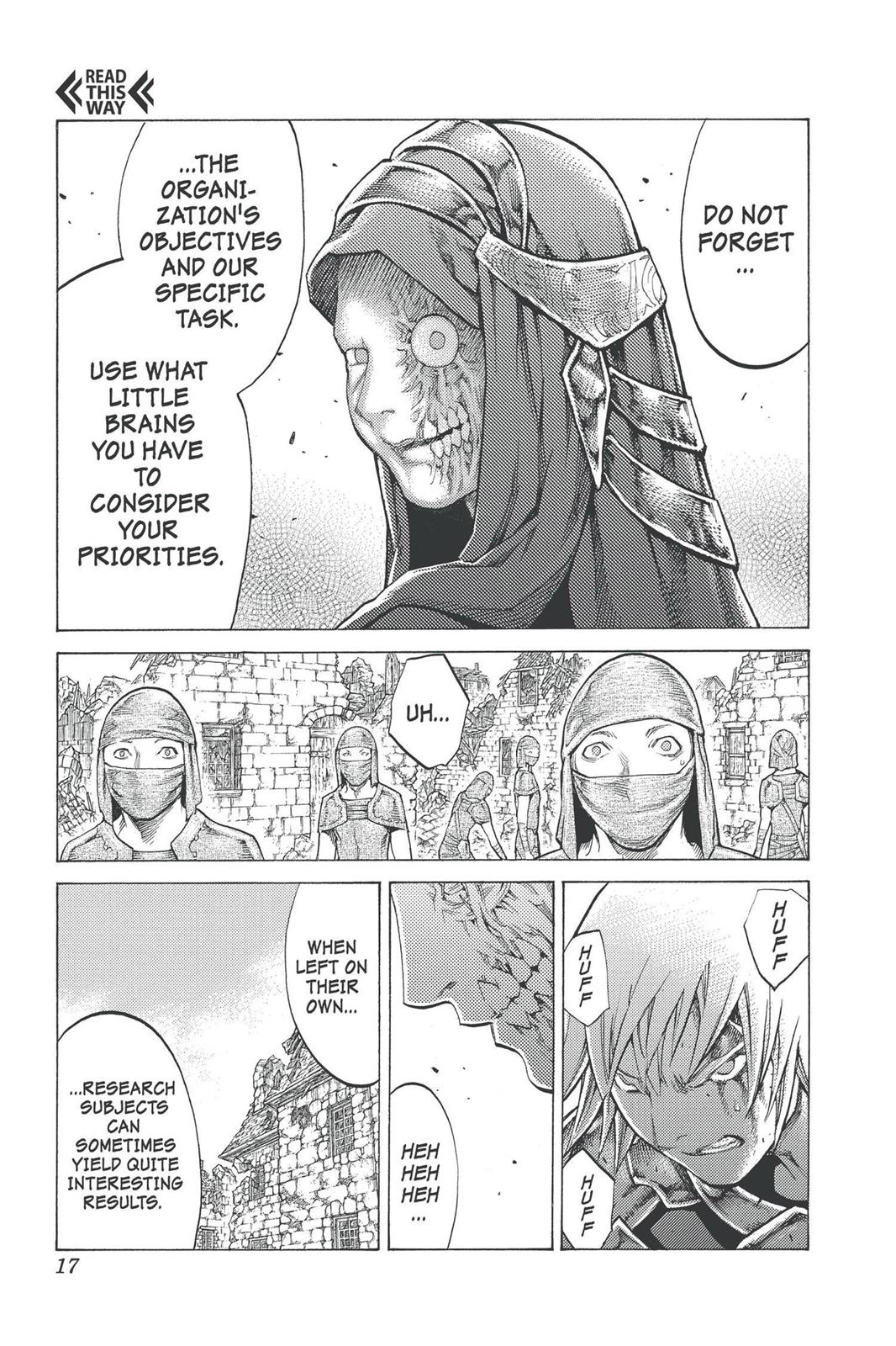 Read Claymore (en) Manga Online